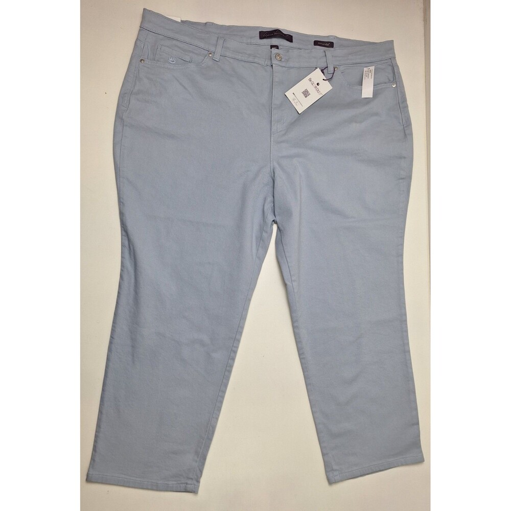 Gloria Vanderbilt Amanda Original Slimming Jeans Hydra Blue 24W Short - NWT